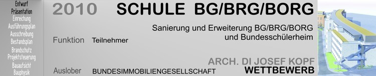 Sanierung und Erweiterung BG BRG BORG Eisenstadt Schülerheim Bundesschülerheim Gymnasium Realgymnasium
