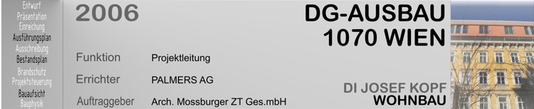 Dachgescho&szlig;ausbau 7. Wien