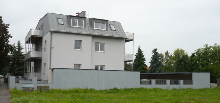 Sockelsanierung Aufstockung Wohnhausanlage